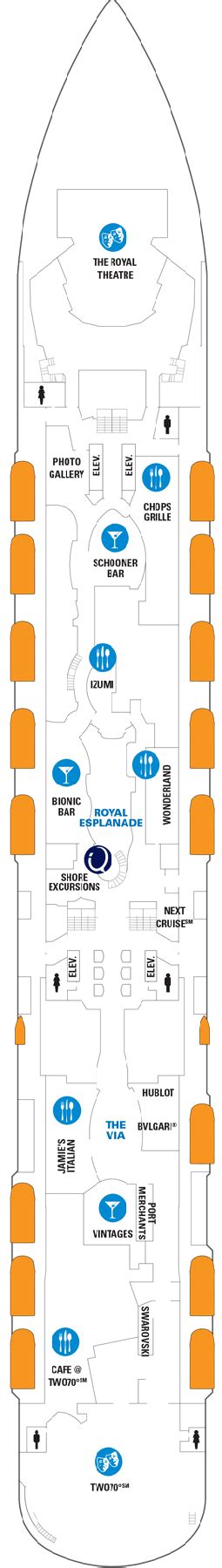 Quantum Of The Seas Deck Plans Royal Caribbean International Quantum