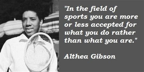 althea gibson quote