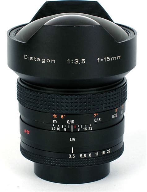 The Carl Zeiss Distagon T 15 Mm F 3 5 C Y Lens Specs MTF Charts