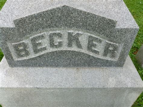 Katharina Arendt Becker Memorial Find A Grave