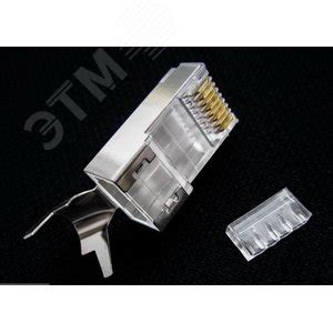 Разъем RJ-45 категория 5е неэкранированный артикул M/5U LANS - купить в ...