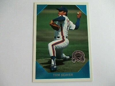 Fleer Greats Of The Game Tom Seaver Card Retrospection Ebay