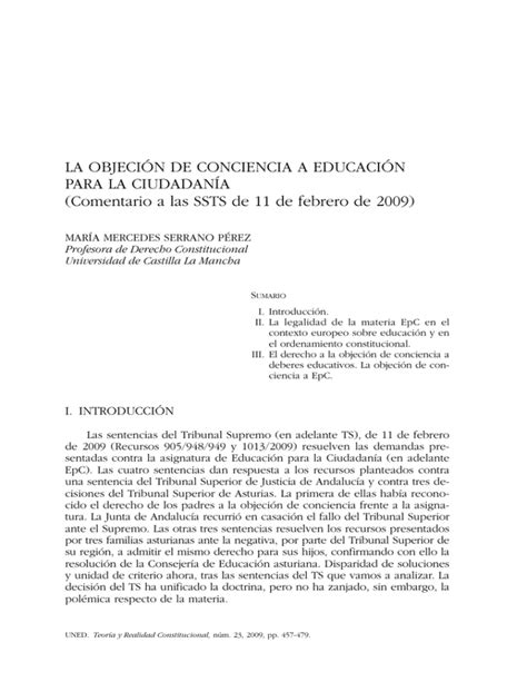 Objecion Pdf