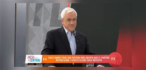 Sebastián Piñera descarta nueva candidatura presidencial No está en