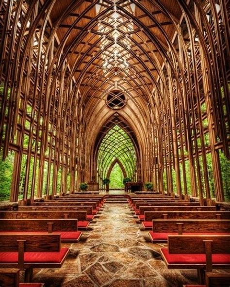 Thorncrown Chapel Eureka Springs Arkansas Architecture By E Fay Jones Chapel In The Woods