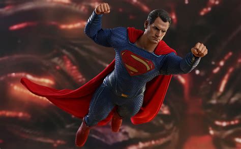 Hot Toys Justice League Superman Figure ActionFiguresDaily