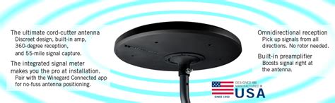 Winegard Elite Pro Amplified Omnidirectional Hdtv Antenna