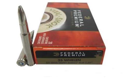 Federal Cartridge 35 Whelen 225 Grain Trophy Bond/20 Md: P35Wt1 Ammunition | Ammo Sales