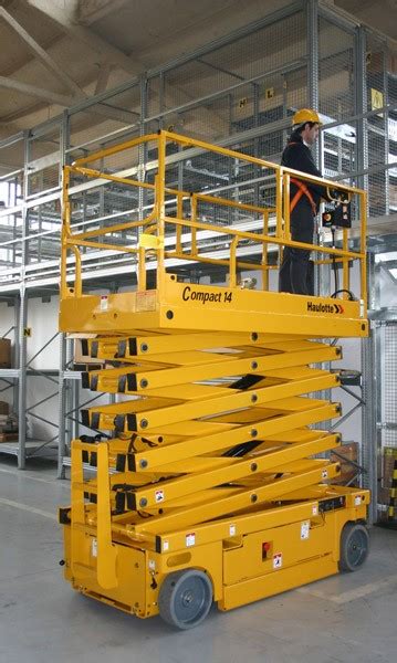 Haulotte Scissors Lift Compact 14 Cherry Picker