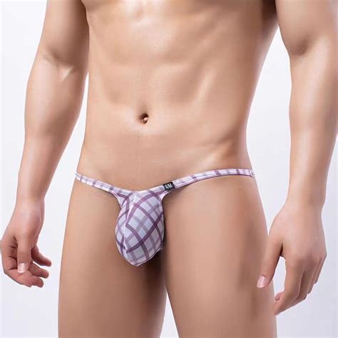 Culotte Taille Basse Respirante Pour Homme Bikini Sexy Sous V Tement De Plage En Poudre De