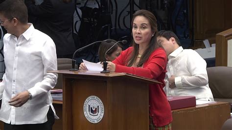 Loren Legarda Privilege Speech Continue The Peace Talks Youtube