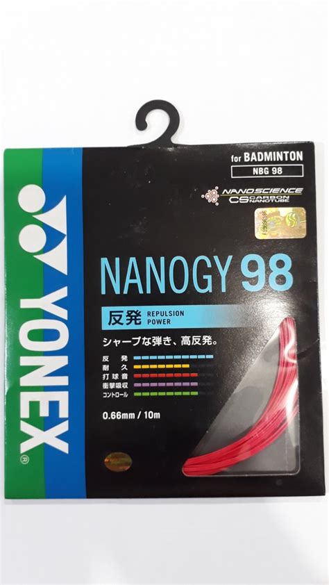 Jual Senar Raket Bulutangkis Badminton Yonex Nanogy Japan Di Lapak