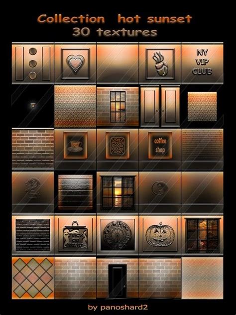 Collection hot sunset 30 textures for imvu creator ro | Imvu, Texture ...