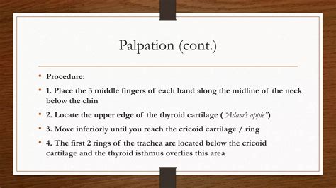 Thyroid gland examination | PPT