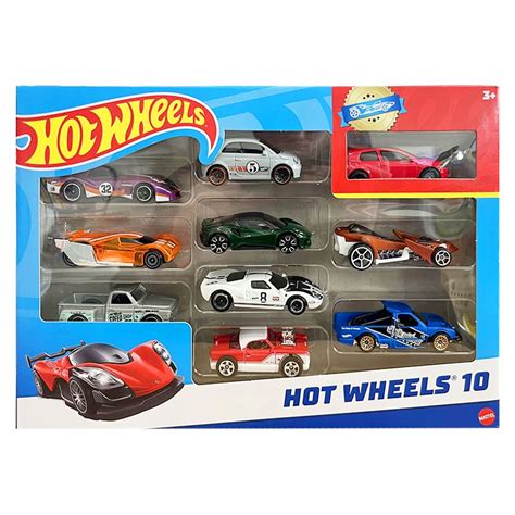 HOT WHEELS MAŁE SAMOCHODZIKI 10 PAK 10 SAMOCHODÓW ZESTAW KOLEKCJONERSKI 074299548864 Cena