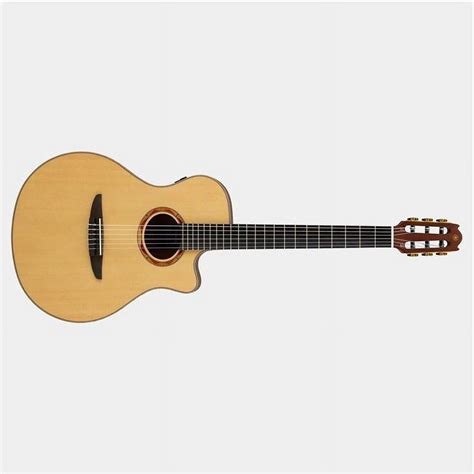 Yamaha Ntx Thinline Nylon Acoustic Electric Guitar Natural Walmart