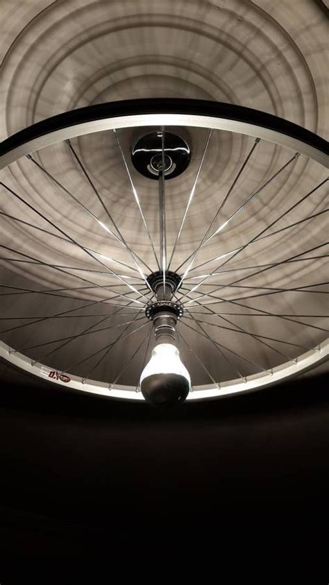 Bike Wheel Ceiling Light Ceiling Lights Bike Lights Man Cave Lighting