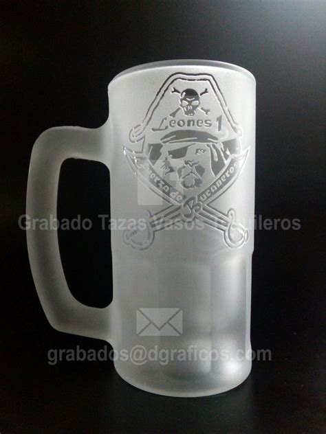 Pin De Grabado Vasos Tequileros Tarro En Tarros Grabados De Cerveza