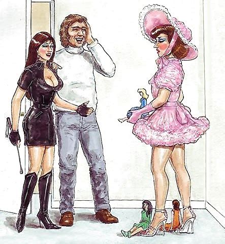 Sissy Feminization Cartoons Porn Pictures XXX Photos Sex Images