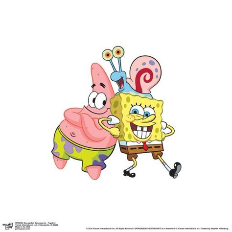 Gallery Pops Spongebob Squarepants Together Wall Art Gallery Pops Trends International