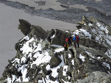 Weisshorn M Aktuelle Verh Ltnisse Vom Auf Der Route