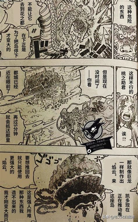 海賊王1027話「個人漢化」鬼島即將墜落索隆與燼互相發飆 每日頭條