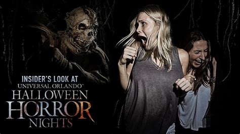 Insiders Look At Universal Orlandos Halloween Horror Nights Youtube