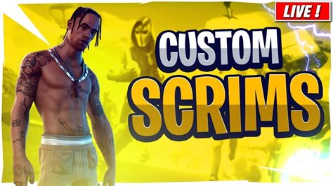 LIVE Fortnite Custom Scrims NA EAST Solos Duos Trios Squads