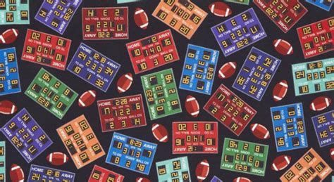 Football Fabric For Quilting Football Fabric By The Yard