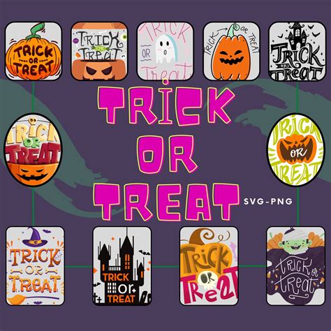 Truco O Trato Svg Lindo Halloween Svg Divertida Camisa De Halloween