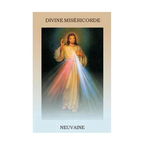 Livret de neuvaine à la Divine Miséricorde Comptoir Religieux