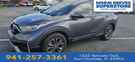 Certified Pre-Owned 2020 Honda CR-V EX-L for Sale in Port Charlotte FL ...