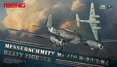 Meng Modelo LS 004 1 48 A Escala Messerschmitt Me 410 B 2 U2 R4 Kit