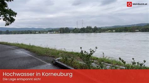 Hochwasser in Korneuburg Das Wasser geht langsam zurück Korneuburg