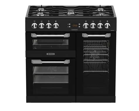 Buy Leisure Cuisinemaster 90cm Dual Fuel Range Cooker | Black Online | ElectroCity.ie