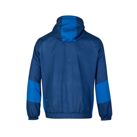 Veste Surv Tement Om Woven Bleu Sur Foot Fr