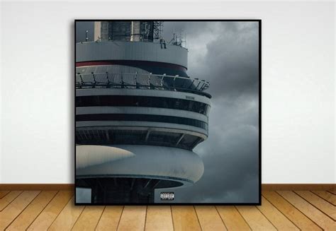 Drake Views Music Album Cover Canvas Poster Wall Painting | Etsy