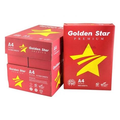 80 GSM A4 Paper - We Sell Dead Lots - Golden Star Premium Papers