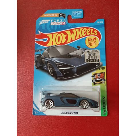 Jual HOT WHEELS MCLAREN SENNA FS BIRU Shopee Indonesia