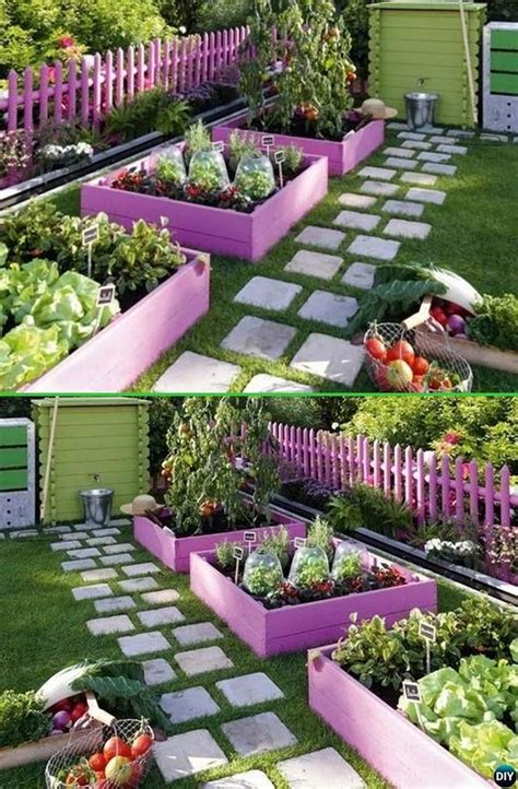 Jardin 26 DIY faciles à faire pour le potager Aménagement paysager