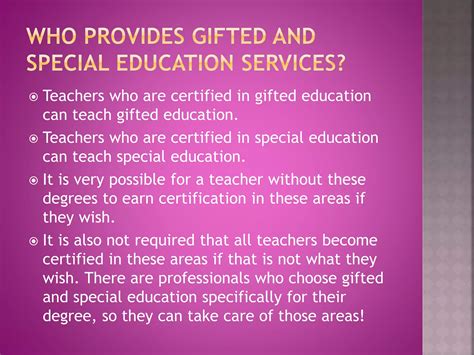An introduction to special and gifted education, | PPTX