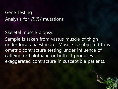 Malignant Hyperthermia Mh Ppt