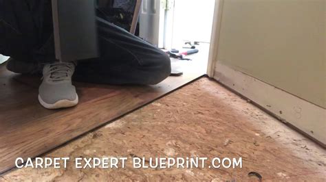 How To Cut Vinyl Plank Flooring At An Angle Youtube