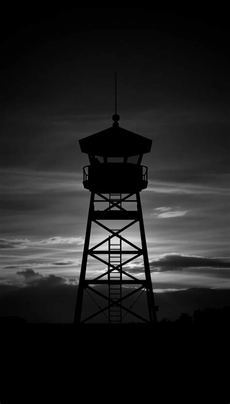 30 Black And White Fire Watch Tower Wallpapers WallpaperSafari