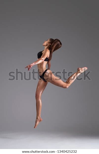 Fitness Dancer Fashion Model Woman Bikini Stock Photo Shutterstock