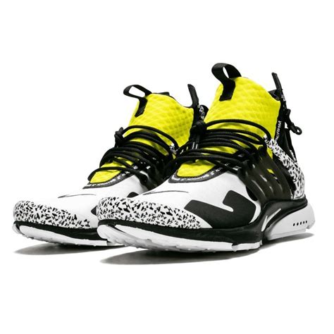 Air Presto Mid Acronym Dynamic Yellow Ah Limited Resell