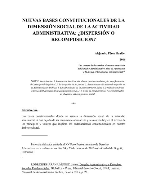 Nuevas bases constitucionales de la dimensión social de la actividad