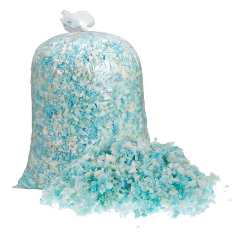 20lb Shredded Memory Foam Filling for Cushions, Sofas, Pillows ...