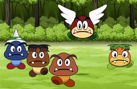 Goombas (Super Mario 2K1) by MegaToon1234 on DeviantArt