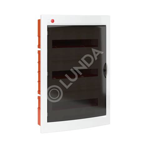 Щиток встраиваемый с дверцей 54 мод.,IP41, белый, с клеммным блоком 63А ...